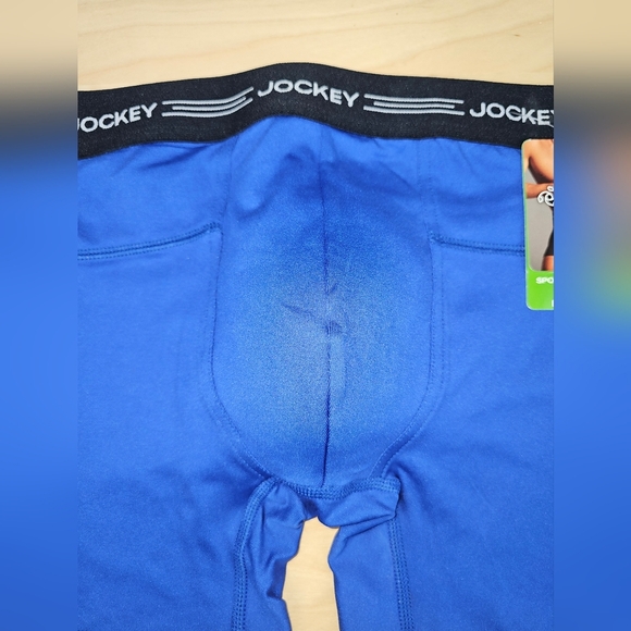 NWT Jockey Sport Performance Stretch Boxer Brief 6 Inch Inseam NOS From 2010 Lg. - Picture 2 of 7
